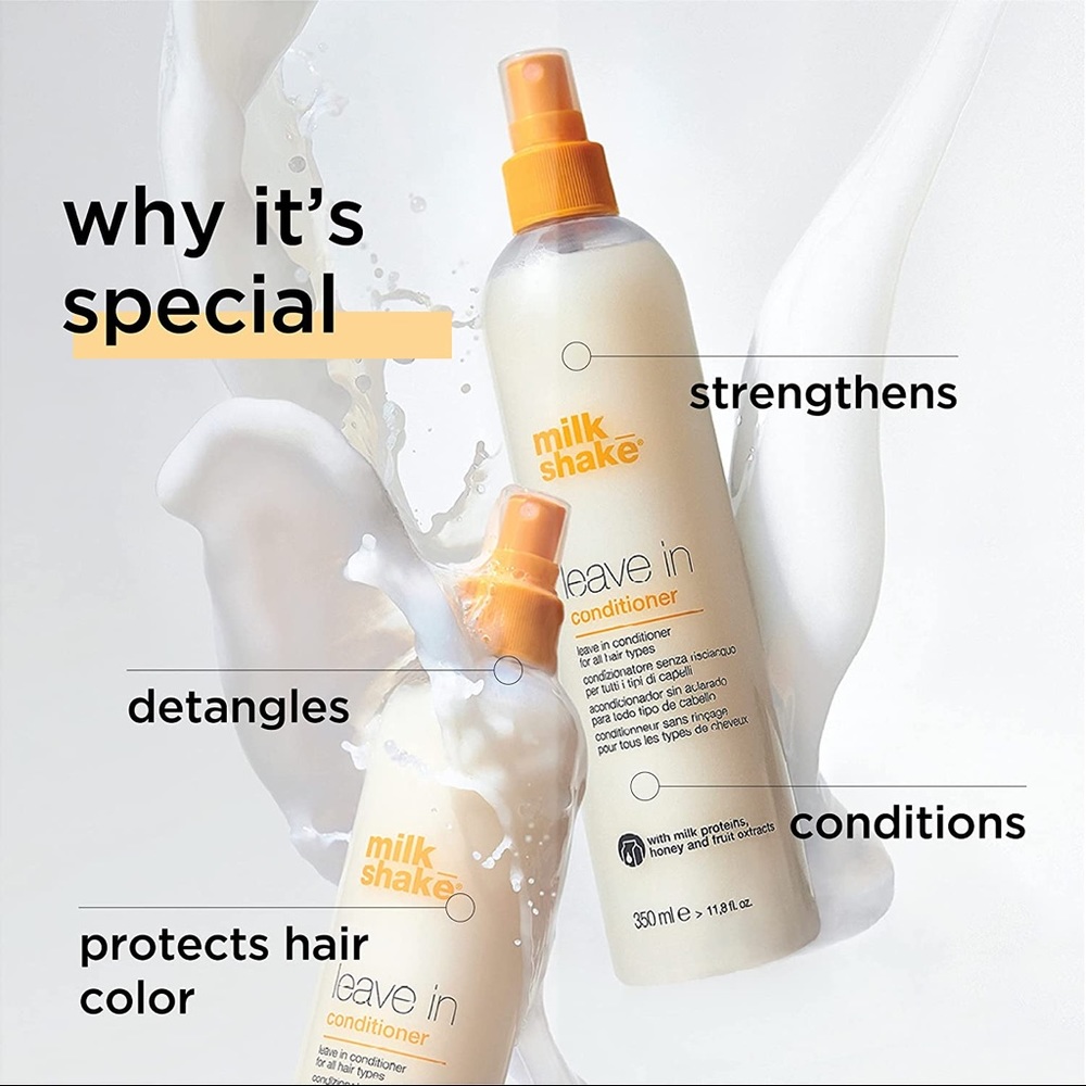 Milkshake spray leave in conditioner
